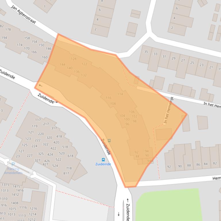 Kaart van postcodegebied 5701ME.