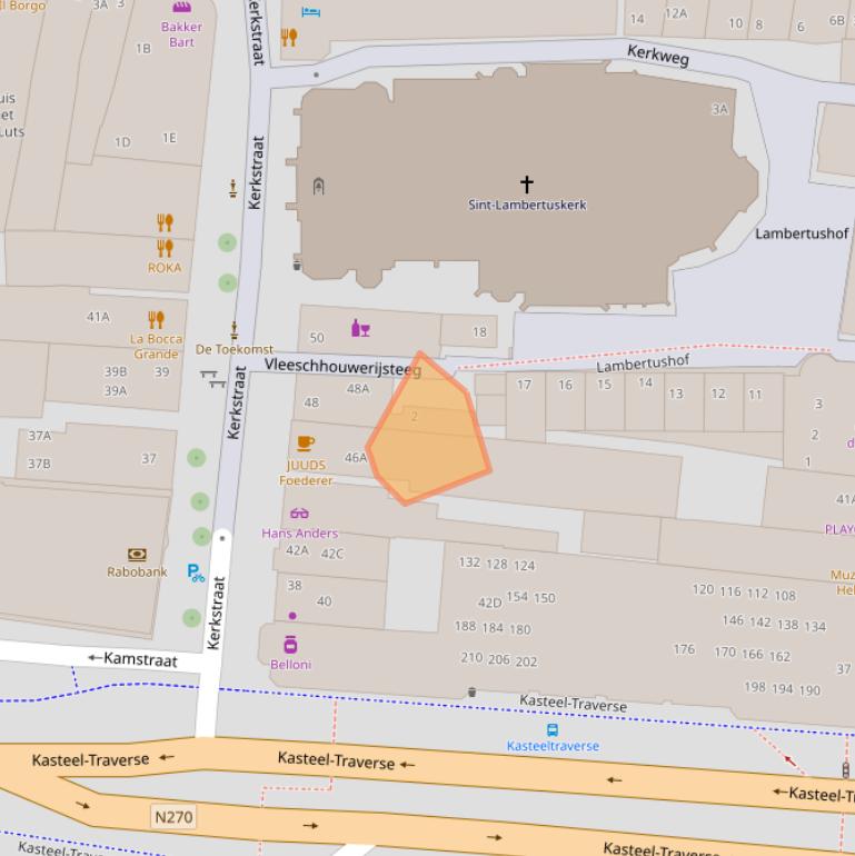 Kaart van postcodegebied 5701MS.