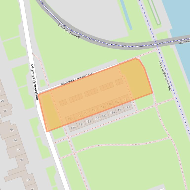 Kaart van postcodegebied 5702BL.