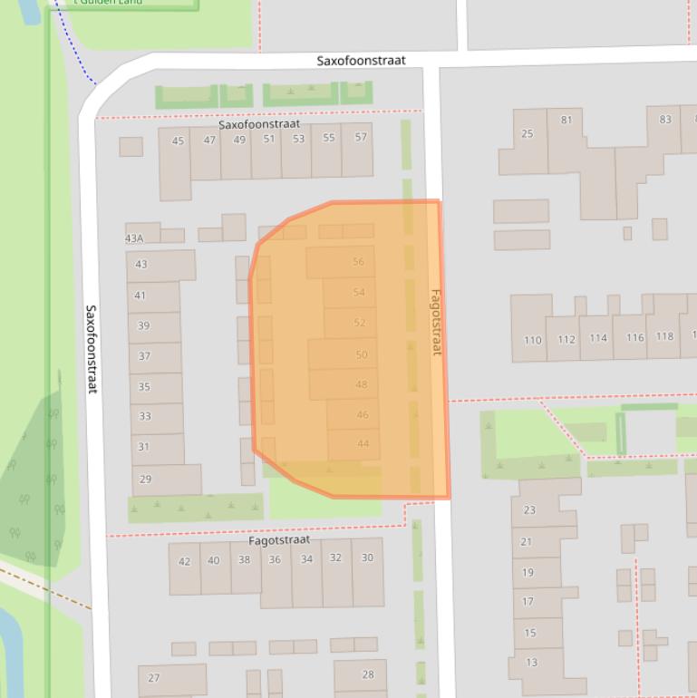 Kaart van postcodegebied 5702KH.