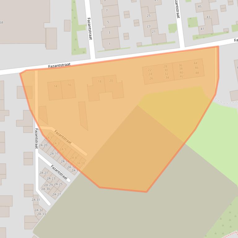 Kaart van postcodegebied 5702NG.