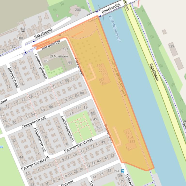 Kaart van postcodegebied 5703DW.