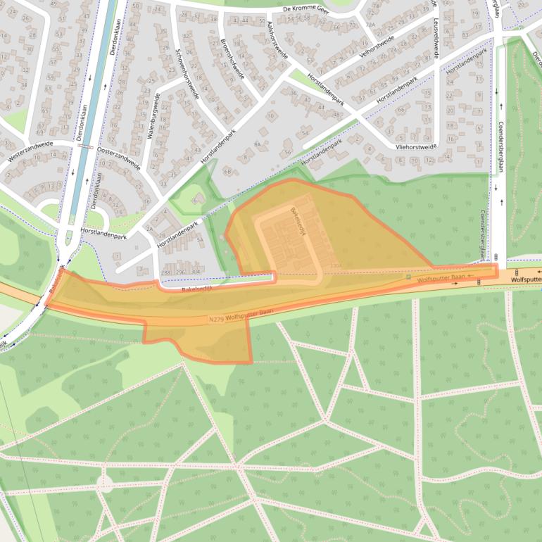 Kaart van postcodegebied 5703JK.