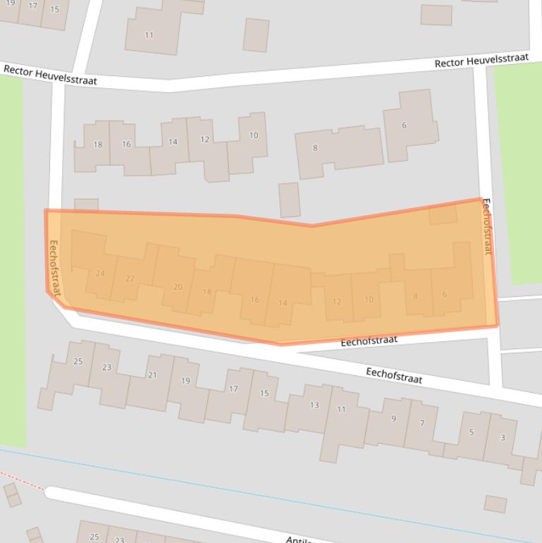 Kaart van postcodegebied 5704AV.