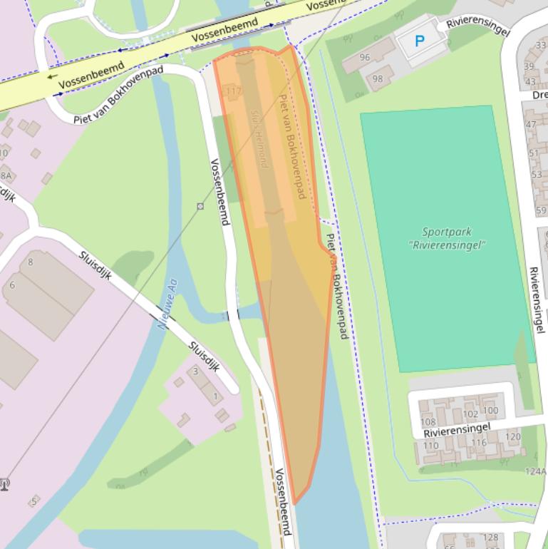 Kaart van postcodegebied 5704CK.