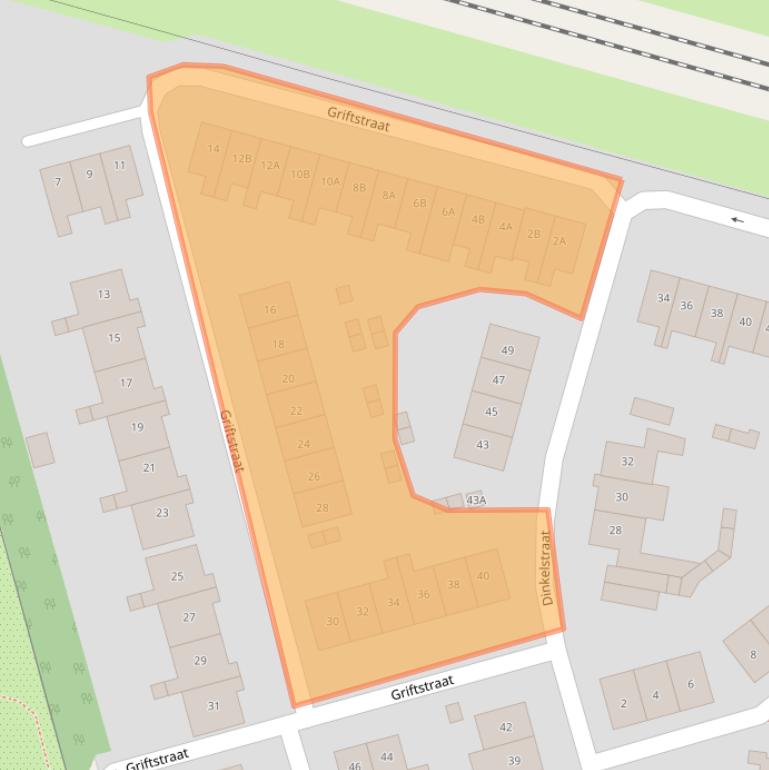 Kaart van postcodegebied 5704GB.