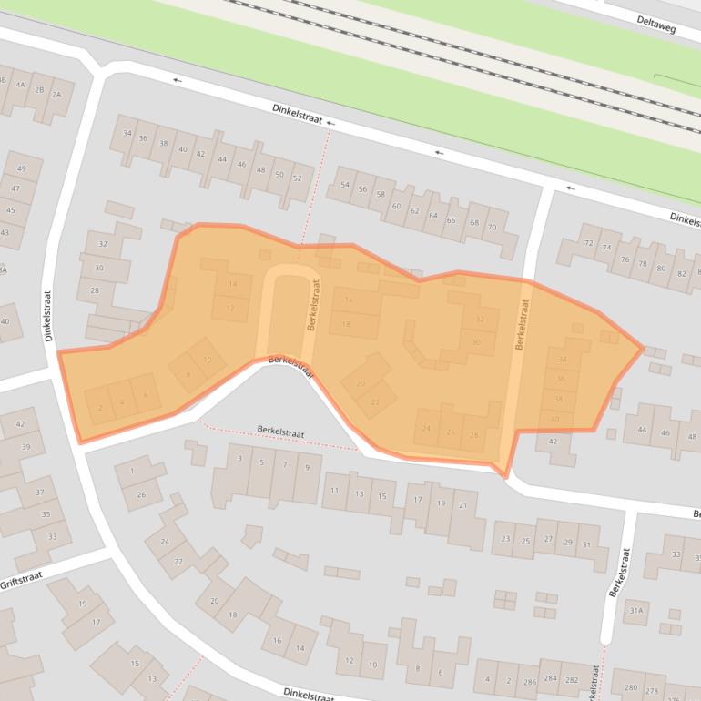 Kaart van postcodegebied 5704GE.