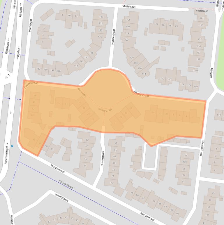 Kaart van postcodegebied 5704GT.