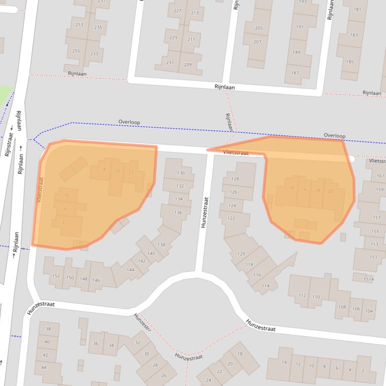 Kaart van postcodegebied 5704GW.