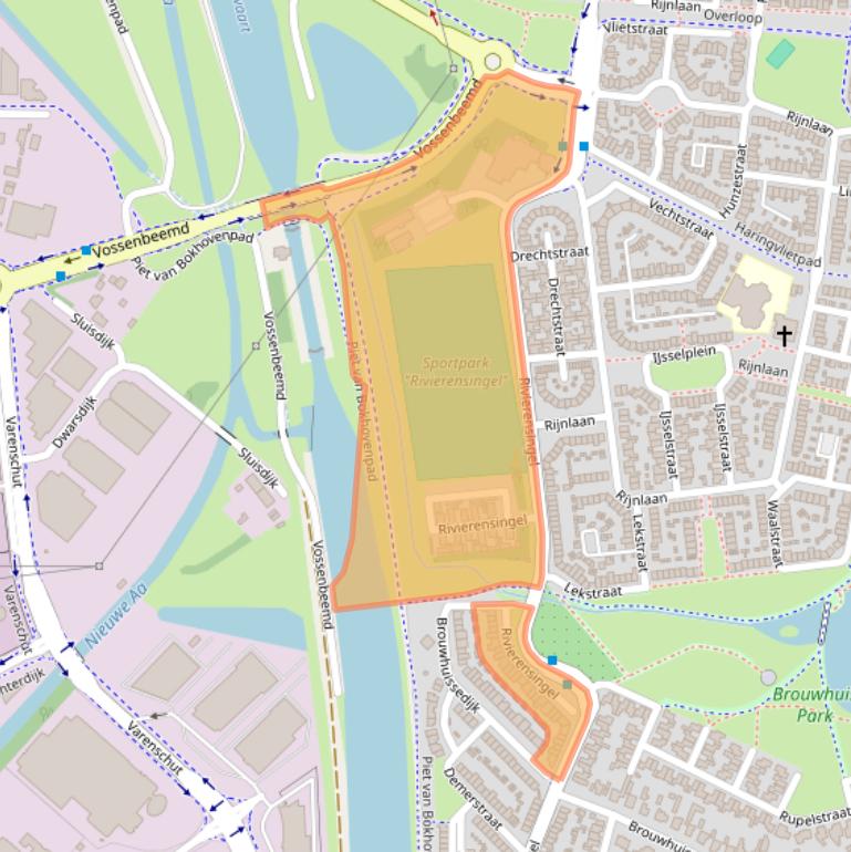 Kaart van postcodegebied 5704KC.