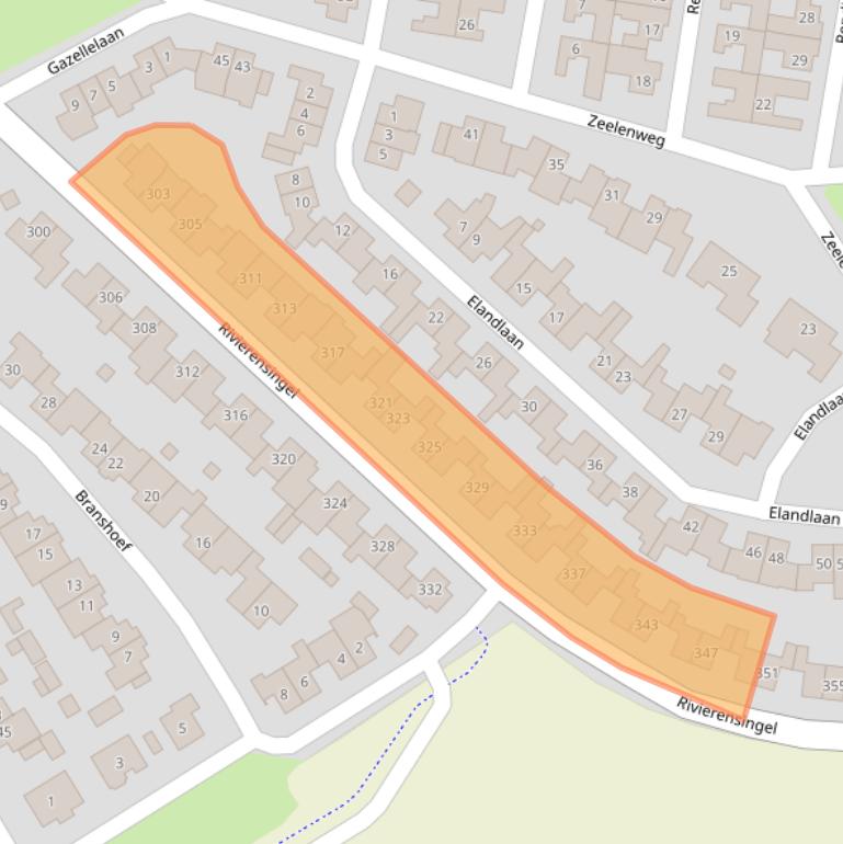 Kaart van postcodegebied 5704KN.