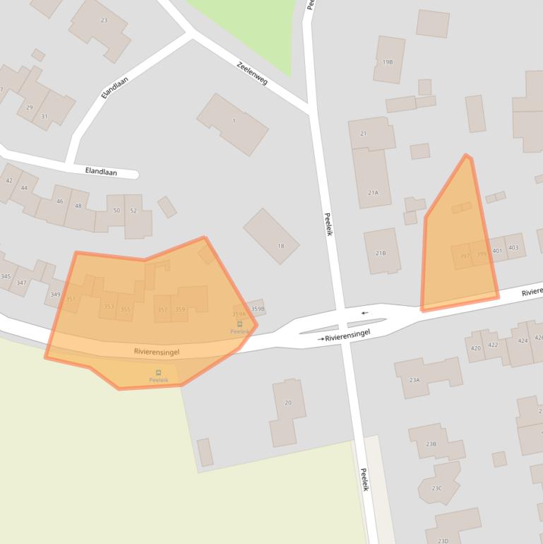 Kaart van postcodegebied 5704KP.