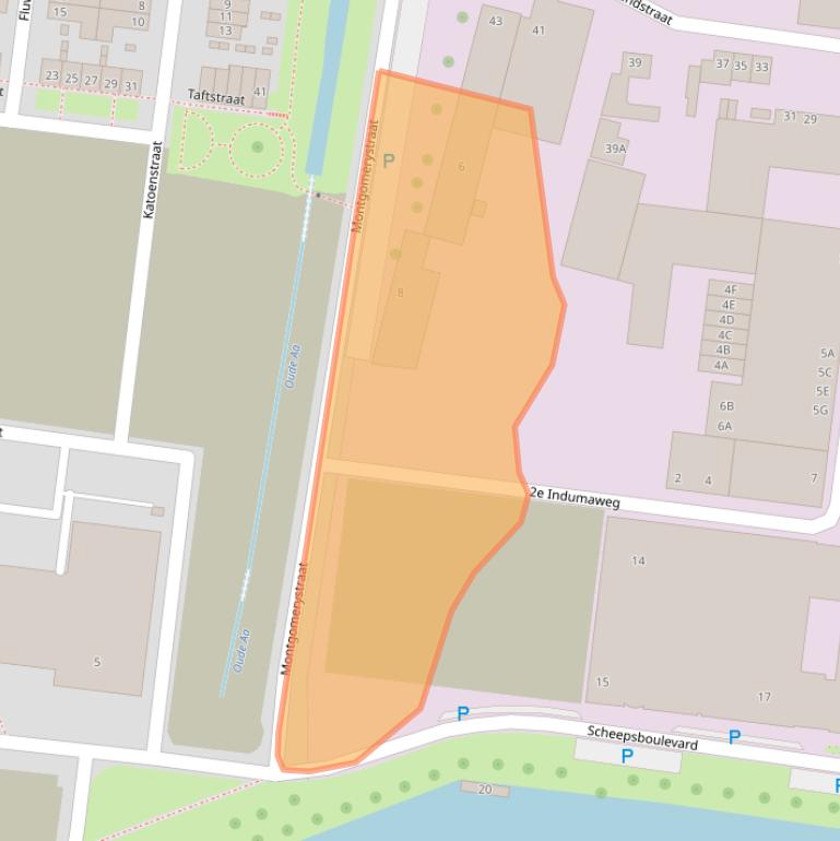 Kaart van postcodegebied 5705BA.