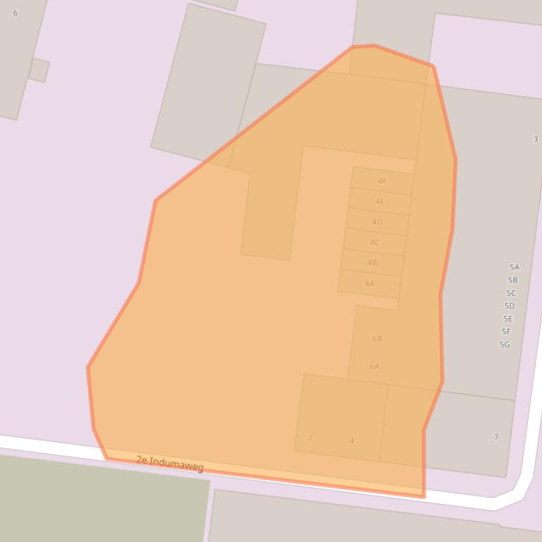 Kaart van postcodegebied 5705BB.