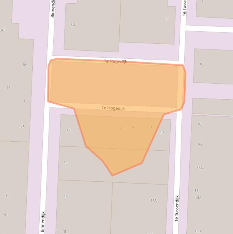 Kaart van postcodegebied 5705CZ.