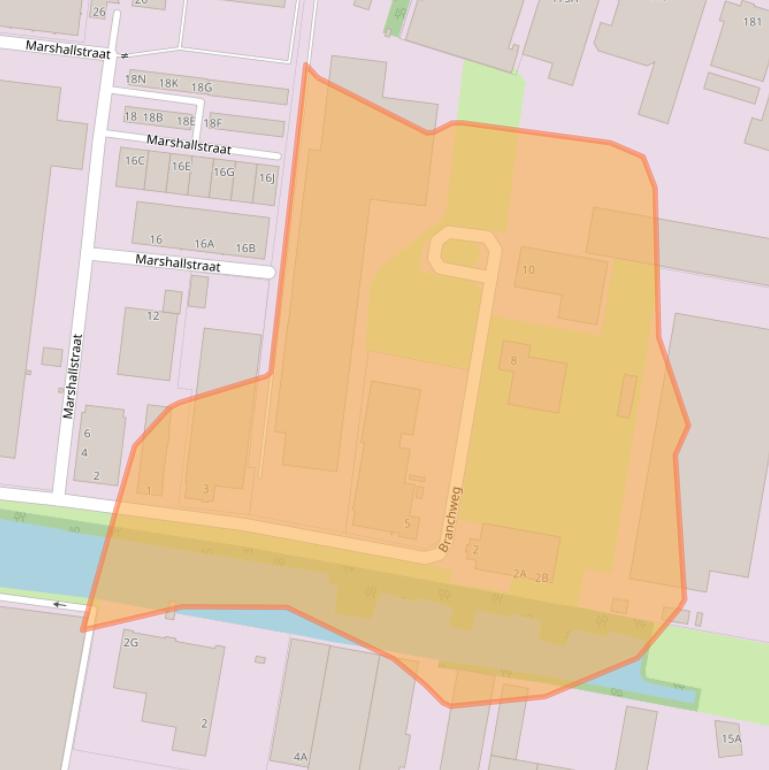 Kaart van postcodegebied 5705DR.