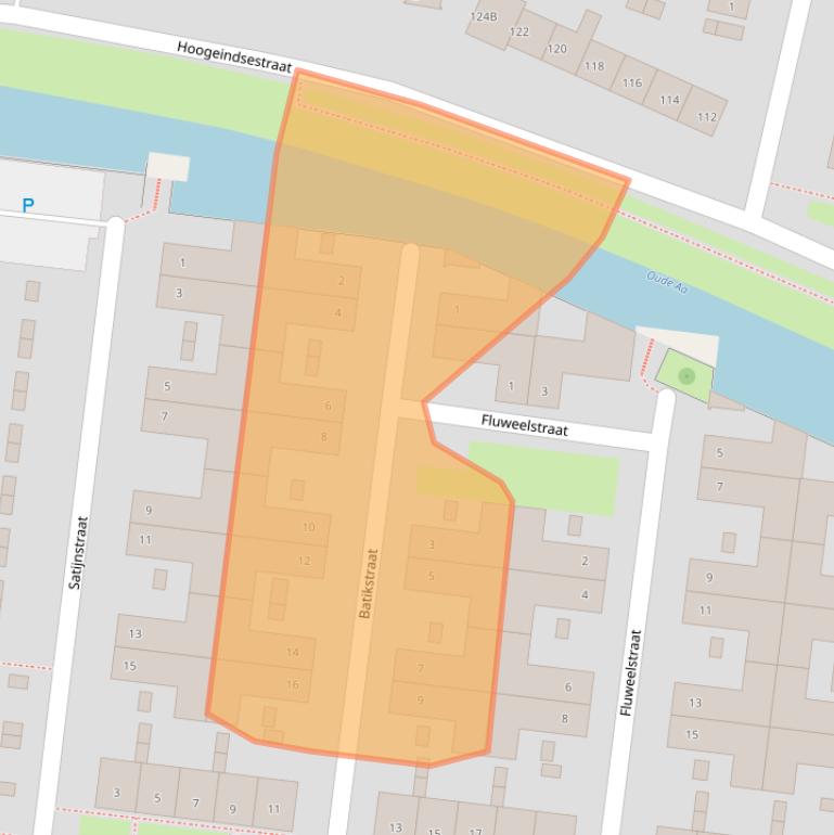 Kaart van postcodegebied 5705KC.