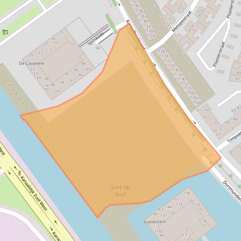 Kaart van postcodegebied 5705KN.