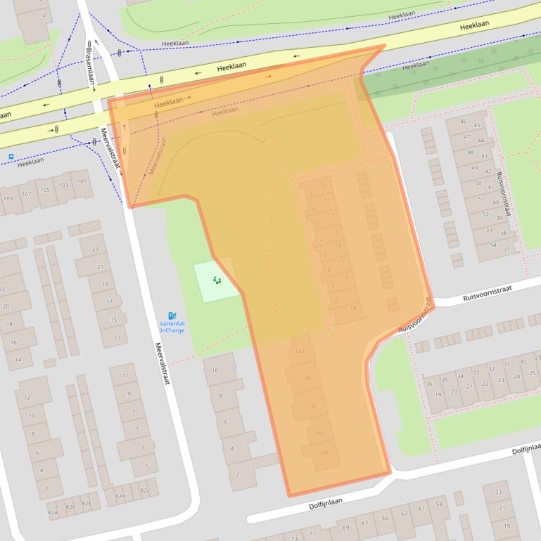 Kaart van postcodegebied 5706CB.