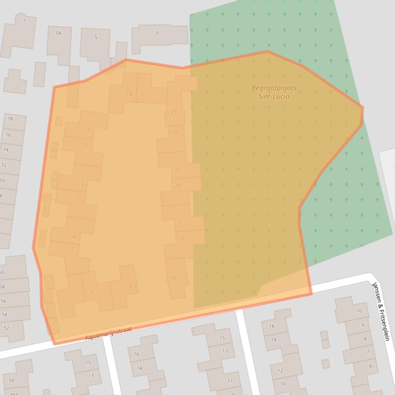 Kaart van postcodegebied 5706DN.