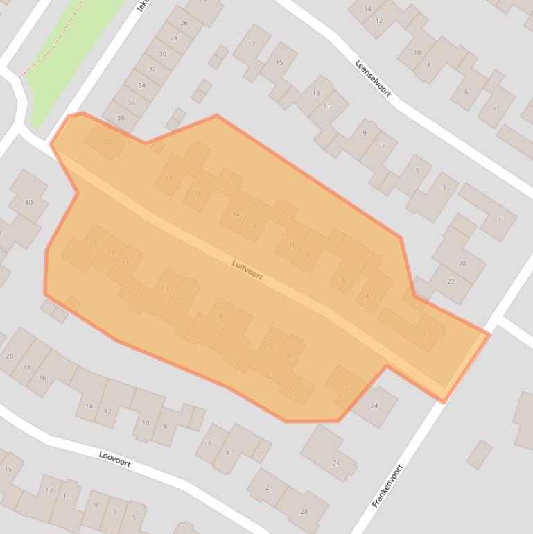 Kaart van postcodegebied 5706HC.