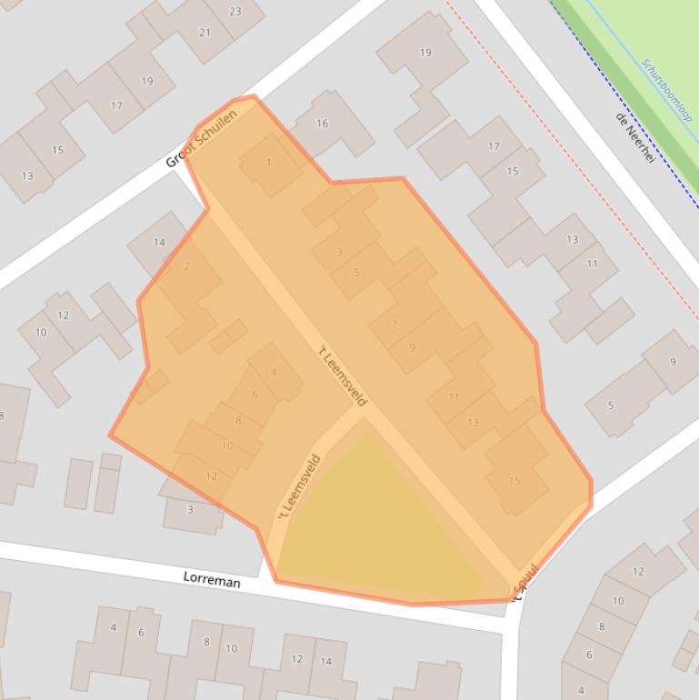 Kaart van postcodegebied 5706KN.