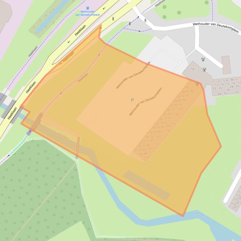 Kaart van postcodegebied 5706TJ.