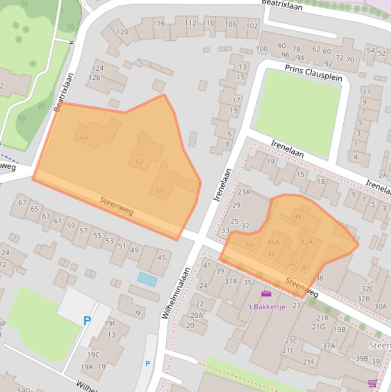 Kaart van postcodegebied 5707CH.