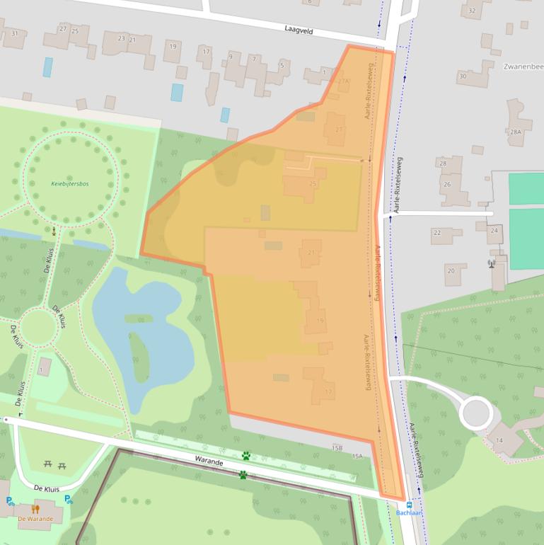 Kaart van postcodegebied 5707GH.