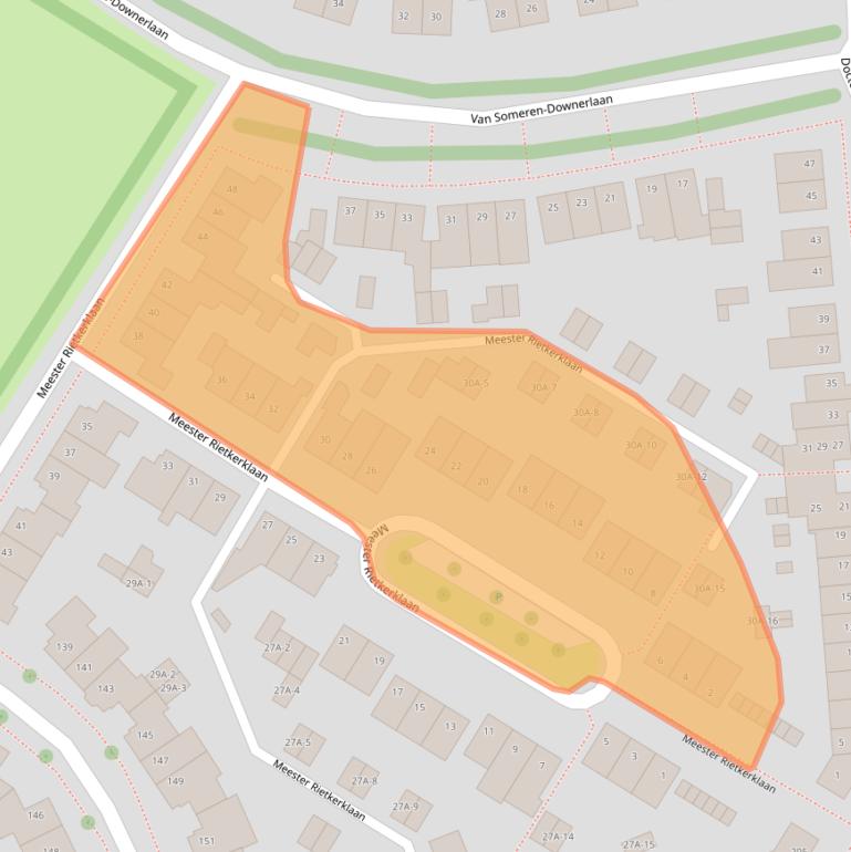 Kaart van postcodegebied 5707KN.