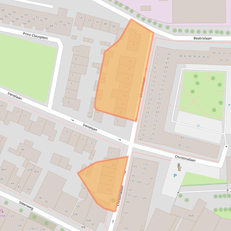 Kaart van postcodegebied 5707LV.