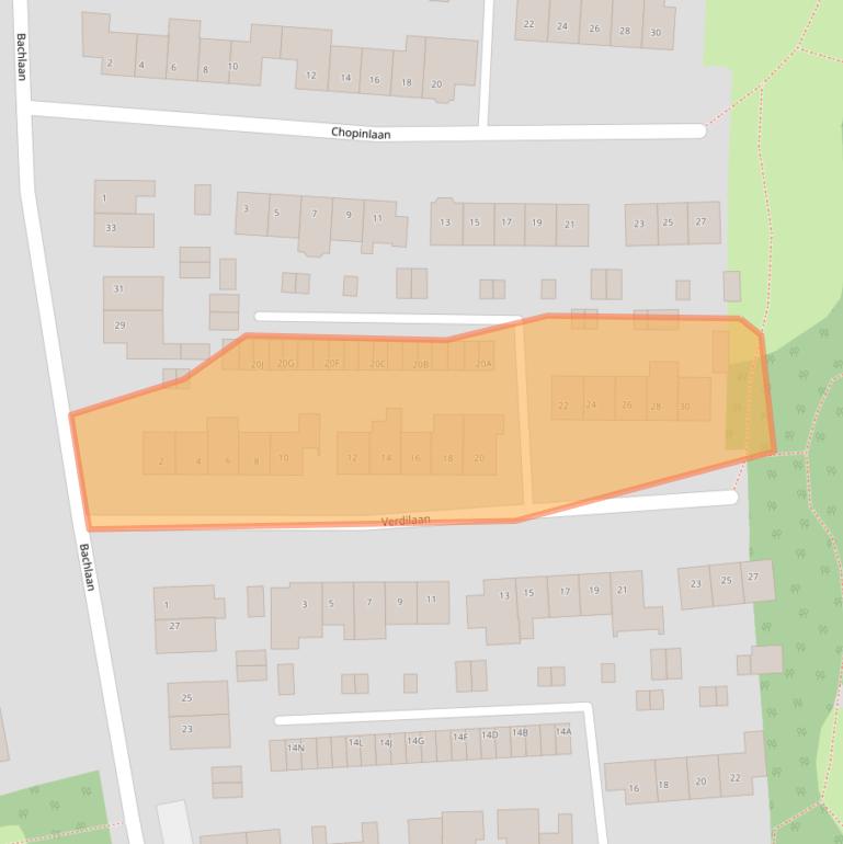 Kaart van postcodegebied 5707RH.