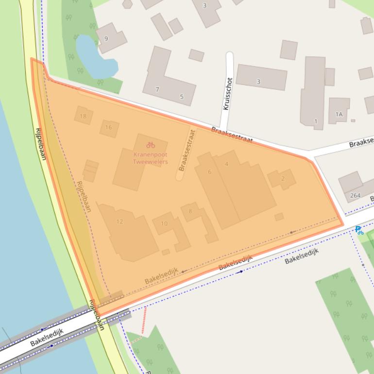 Kaart van postcodegebied 5709JB.