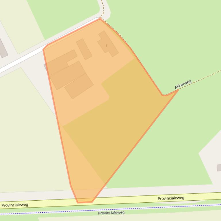 Kaart van postcodegebied 5711PG.