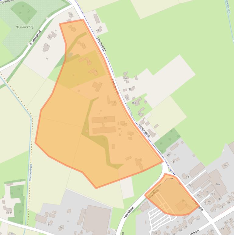 Kaart van postcodegebied 5711PN.