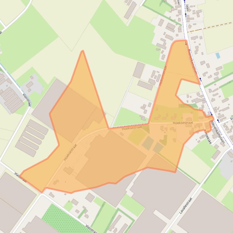 Kaart van postcodegebied 5712AP.