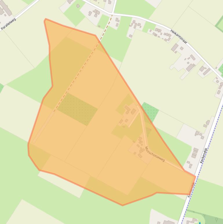 Kaart van postcodegebied 5712GP.