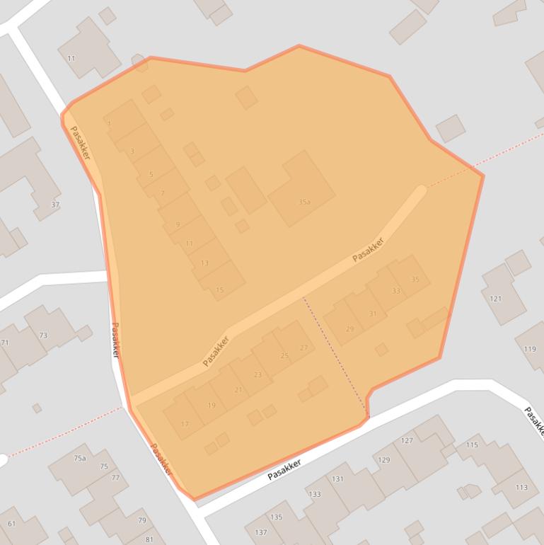 Kaart van postcodegebied 5712HR.