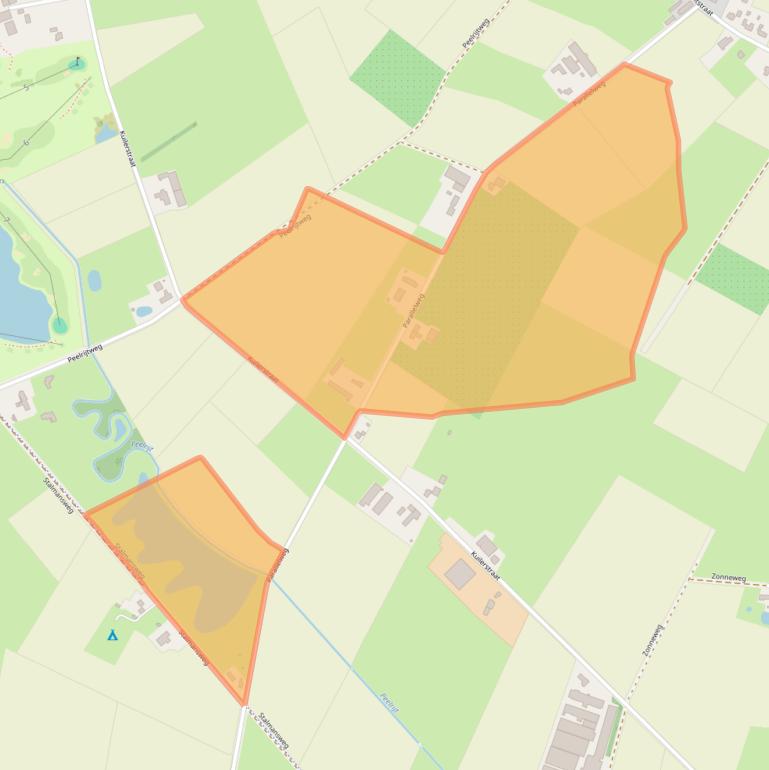 Kaart van postcodegebied 5712PH.