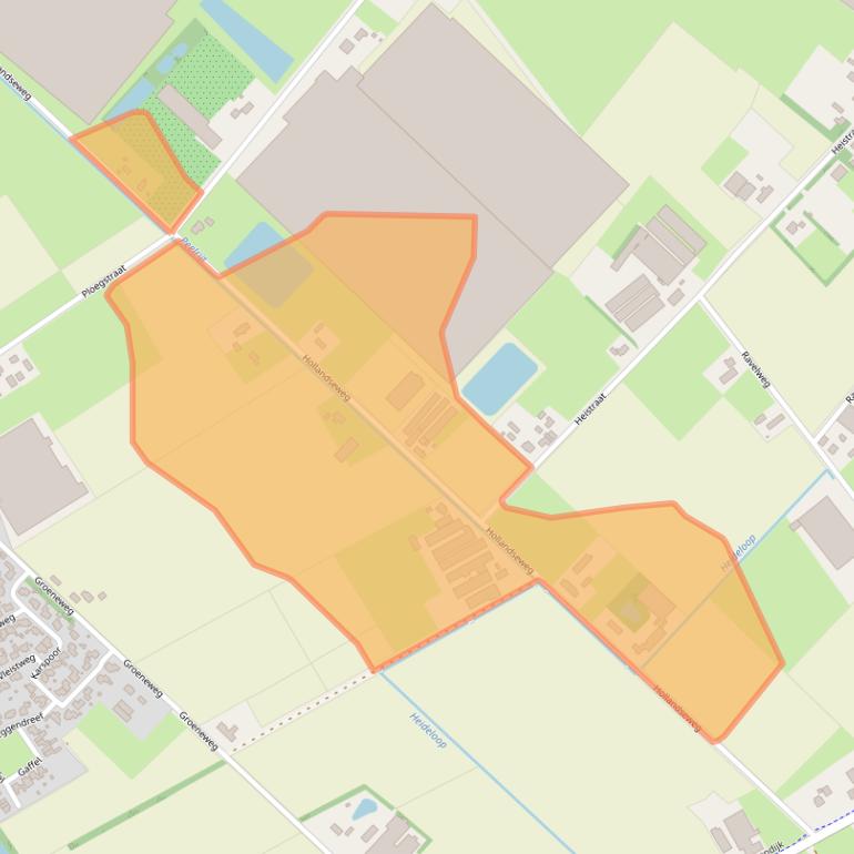 Kaart van postcodegebied 5712RM.
