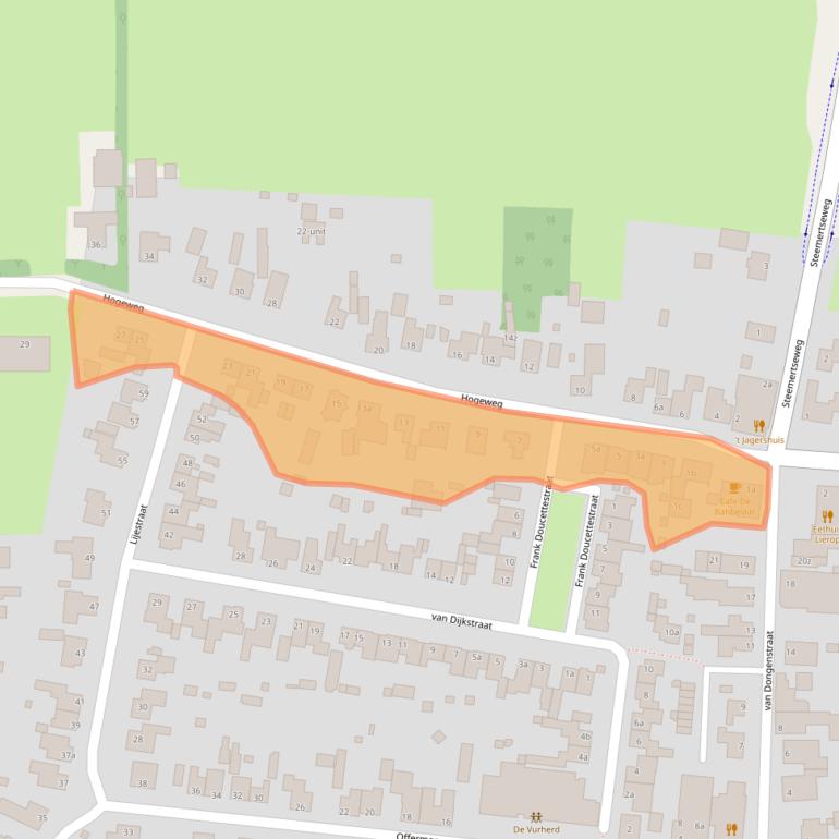 Kaart van postcodegebied 5715AP.