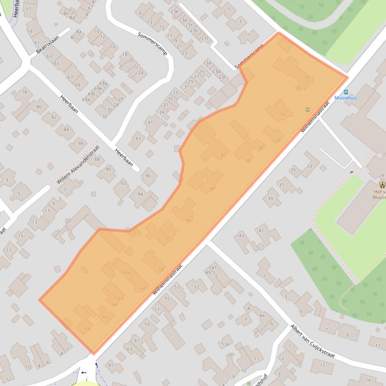 Kaart van postcodegebied 5721KK.