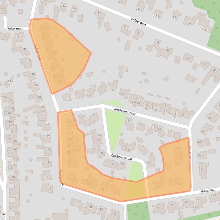 Kaart van postcodegebied 5721MA.