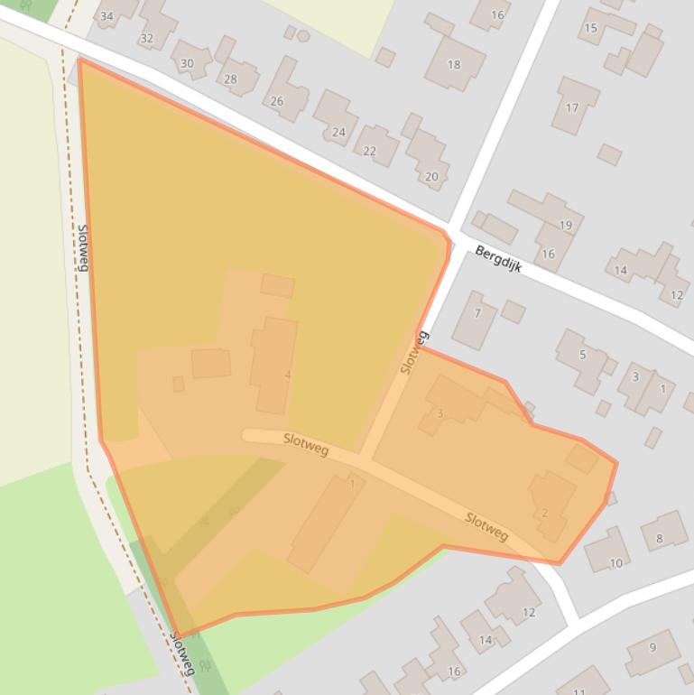 Kaart van postcodegebied 5721WB.