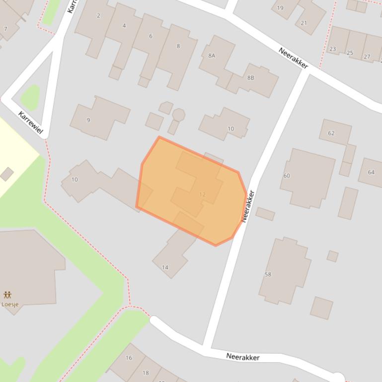 Kaart van postcodegebied 5731PL.