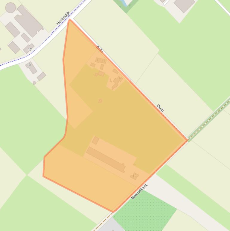 Kaart van postcodegebied 5737RH.