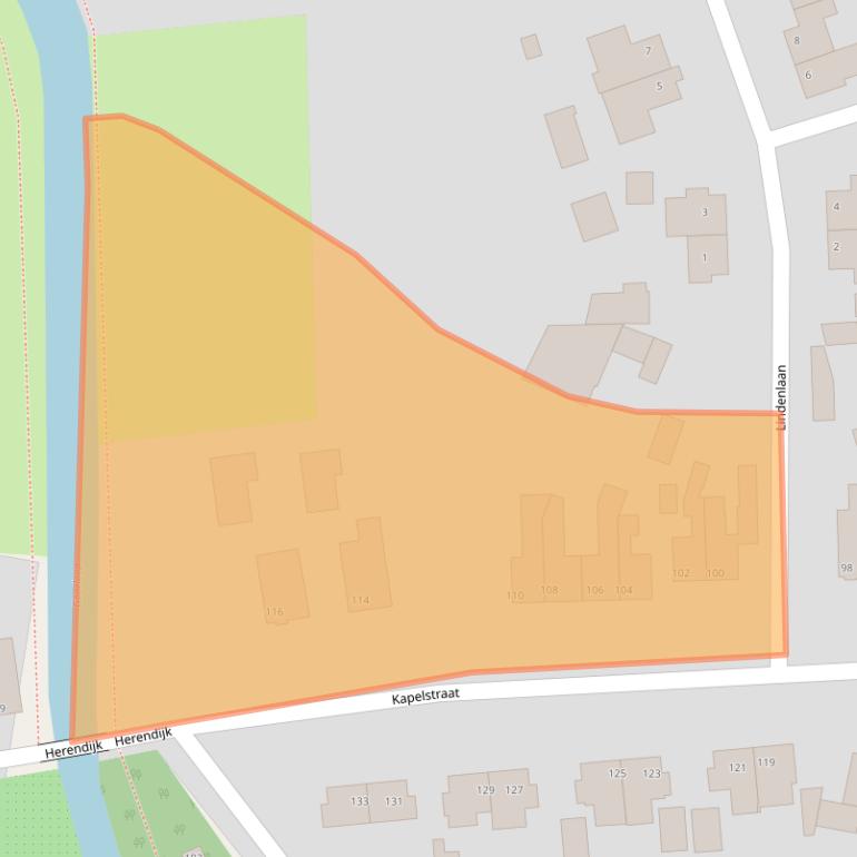 Kaart van postcodegebied 5741CH.