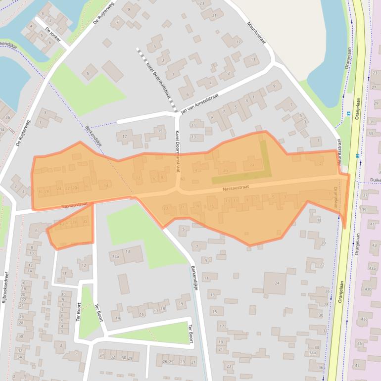 Kaart van postcodegebied 5741HR.