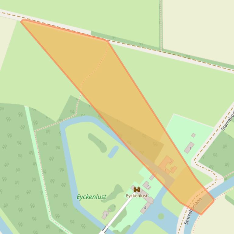 Kaart van postcodegebied 5741PK.