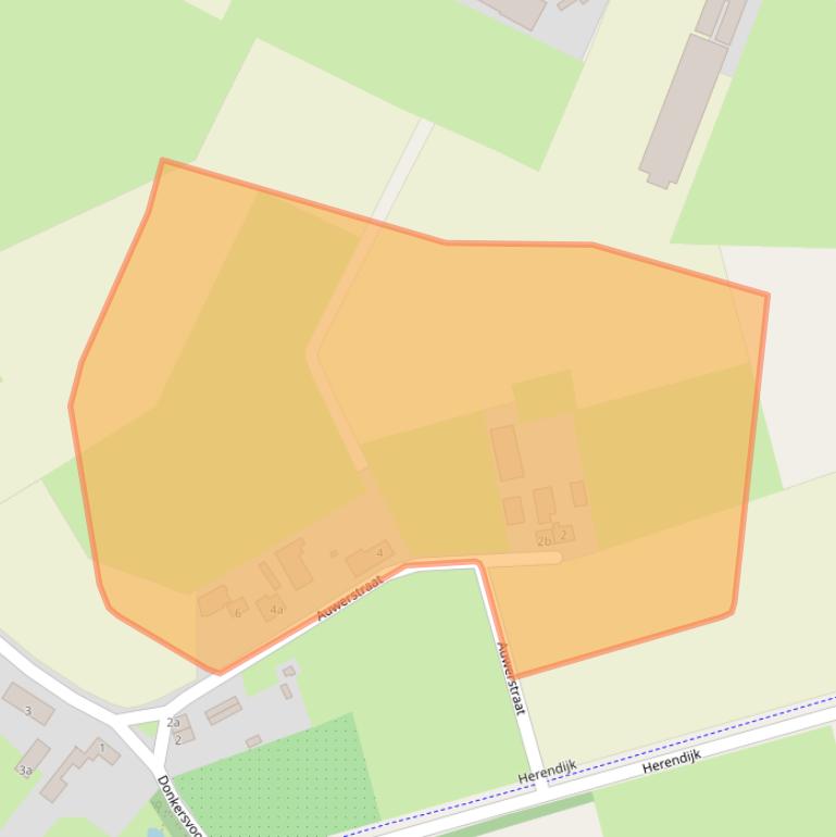 Kaart van postcodegebied 5741RN.